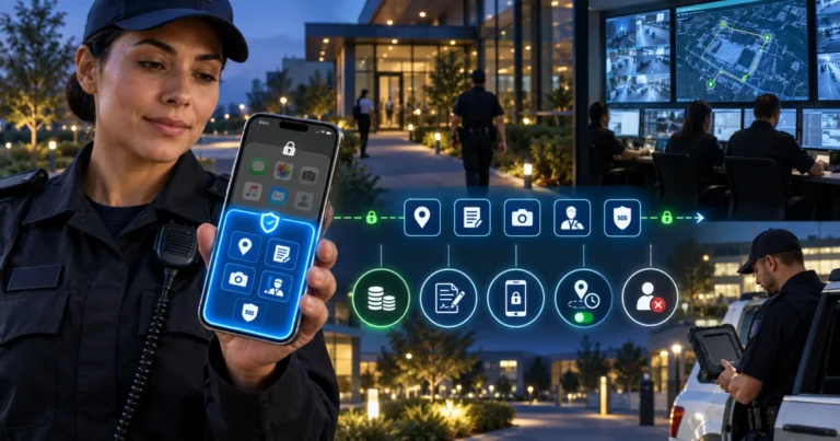 guardias de seguridad que utilizan sus propios teléfonos: política BYOD