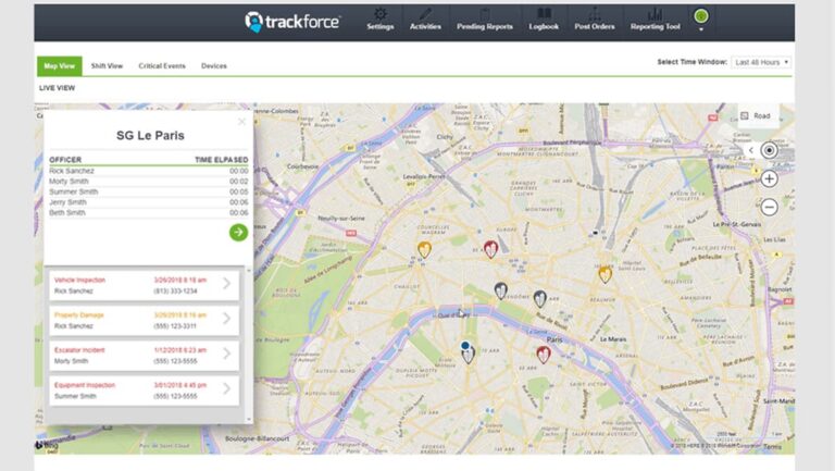 Surveillance cartographique