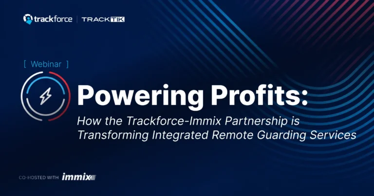 Webinars 9 Trackforce and Immix remote guarding partnership webinar title card