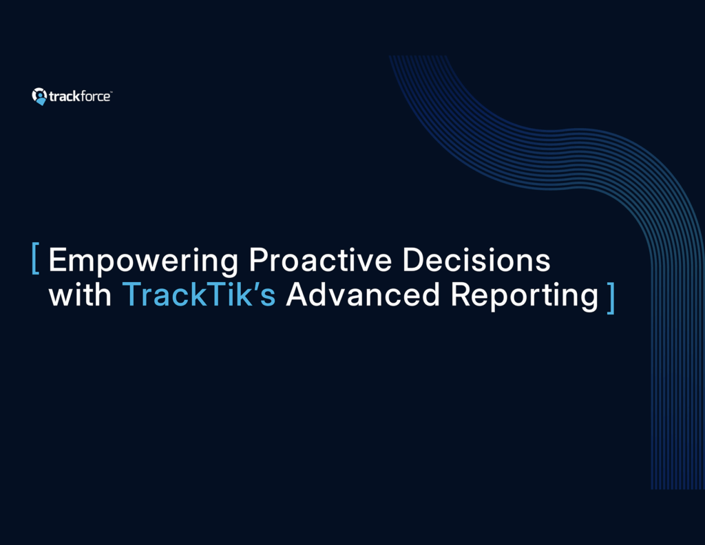 graphic for empowering proactive decisions with tracktik's advanced reporting
