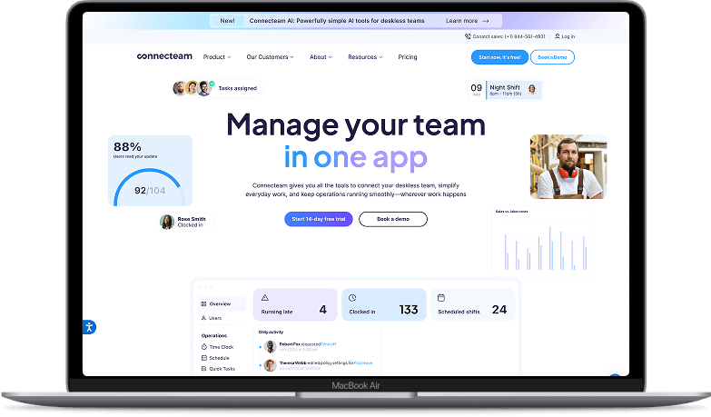 Best Security Workforce Management Software: In-Depth Comparison 13 Connecteam logo