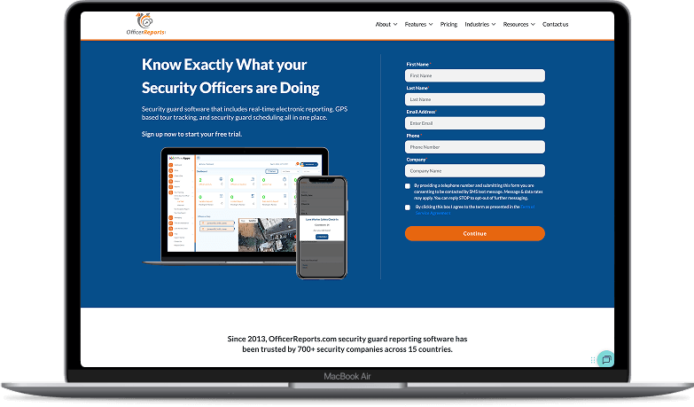 Best Security Workforce Management Software: In-Depth Comparison 17 Officer Reports logo