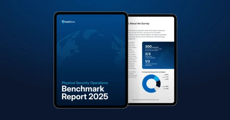 Guides 6 Cover of the Trackforce Physical Security Operations Benchmark Report