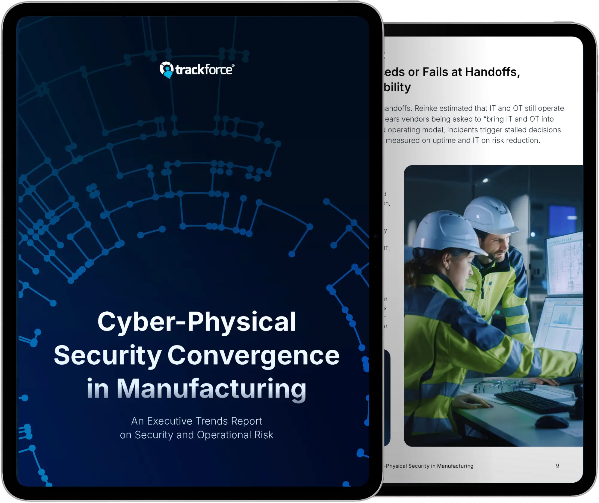 Manufacturing 2 Cyber-Physical Security Convergence Trends in Manufacturing report cover