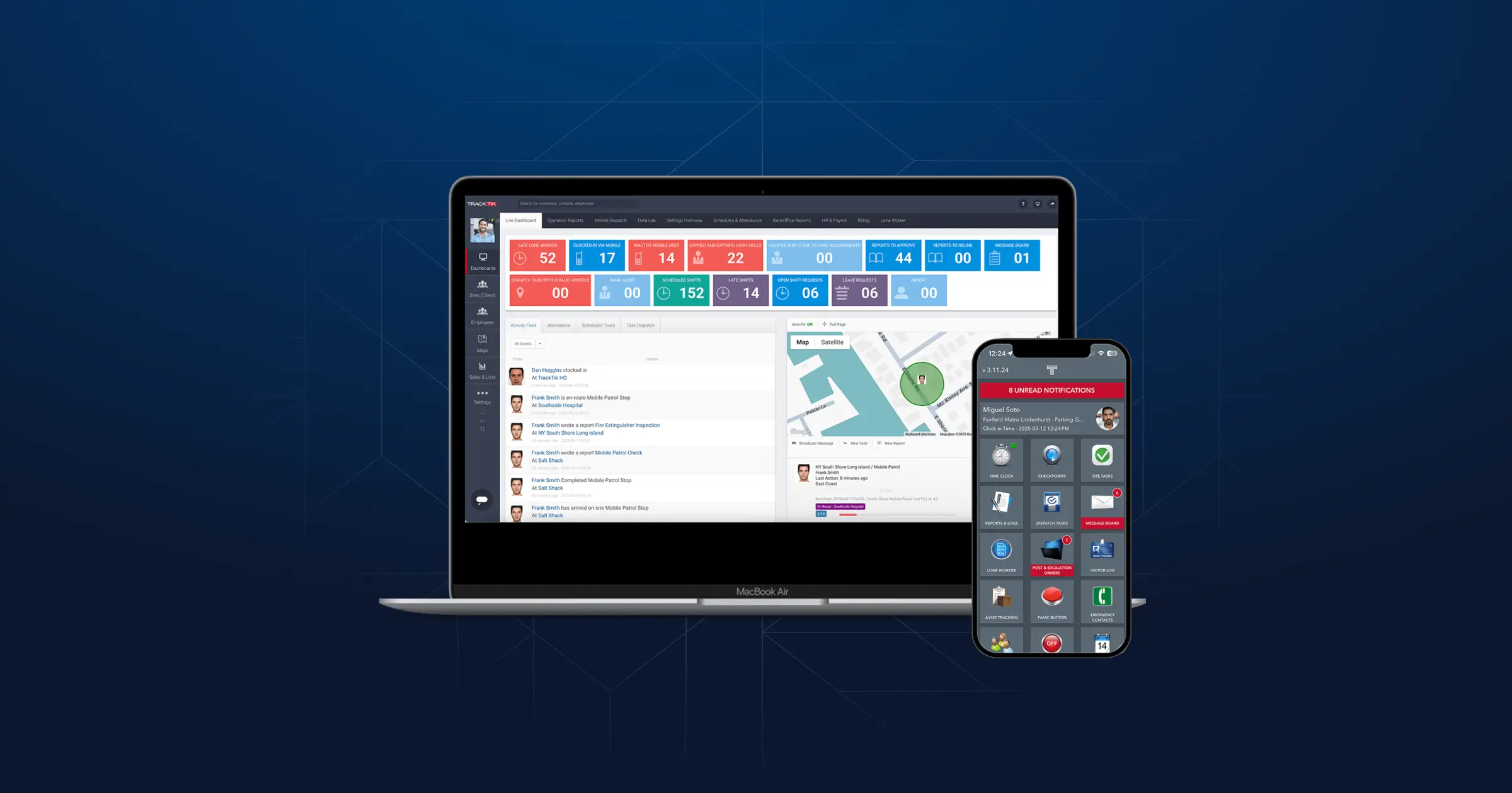 Best Security Guard Scheduling Tools Compared: Recurring Shifts &Amp; Real-Time Alerts 11 TrackTik security workforce management software comparison chart