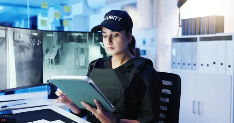 Blog Articles 13 The Human in the Middle How AI and Workflow Automation Are Redefining Security Guard Protocol Management 2048x1075 1
