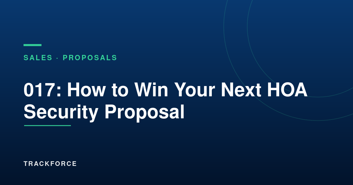 How To Win Your Next Hoa Security Proposal 10 Cover 16739