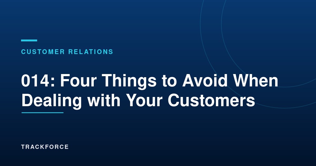 Four Things To Avoid When Dealing With Your Customers 10 Cover 16769