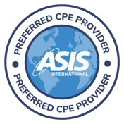 Drone Security: Harnessing Technology For Enhanced Surveillance 1 ASIS Official Curriculum CPE Provider badge