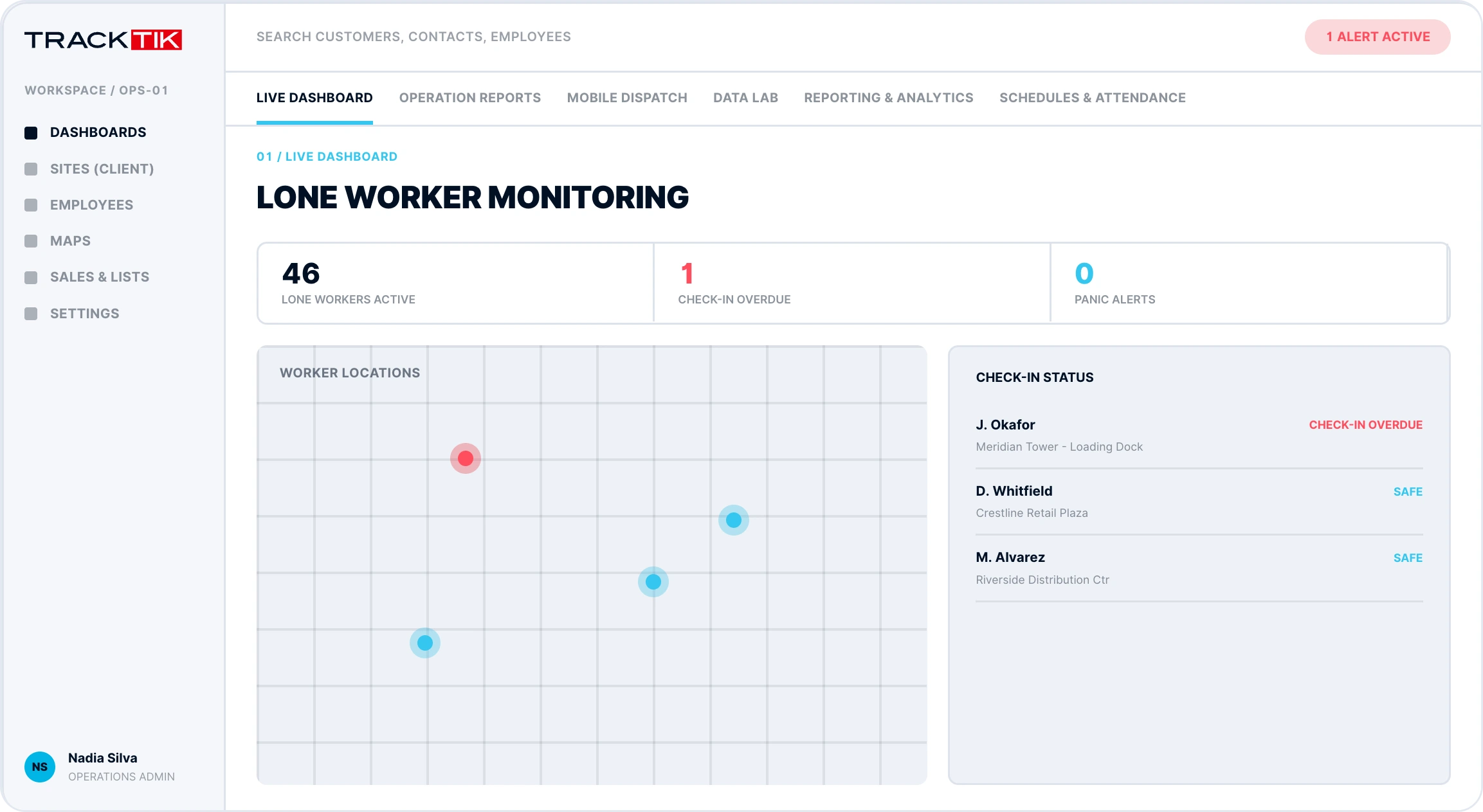 Guard Management 4 tracktik guard management lone worker monitoring